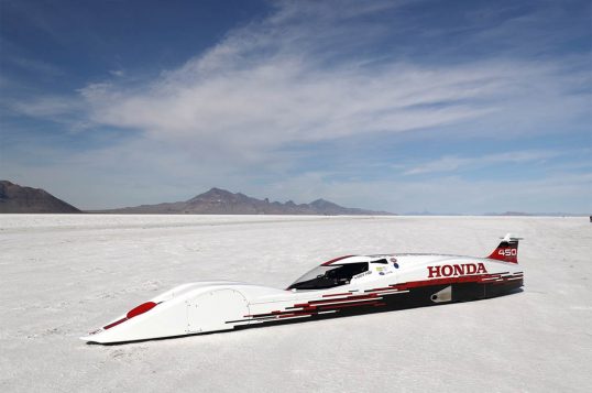 Honda S Dream Streamliner Set Bonneville Records