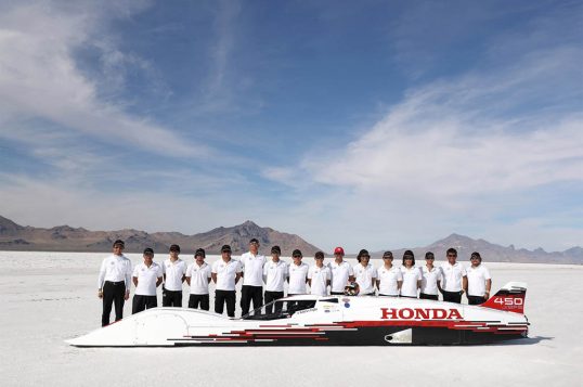 Honda S Dream Streamliner Set Bonneville Records