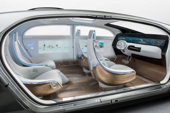 The Mercedes-Benz F 015 Luxury in Motion