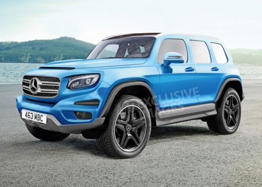 Mercedes-Benz GLB rendering