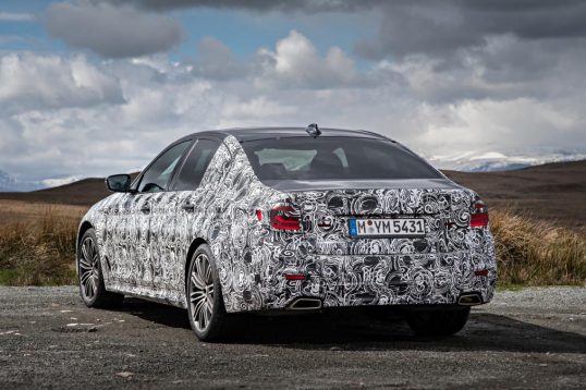 BMW 5 Series prototype 2016