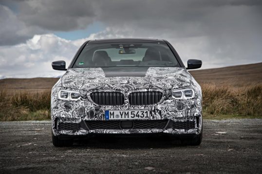 BMW 5 Series prototype 2016