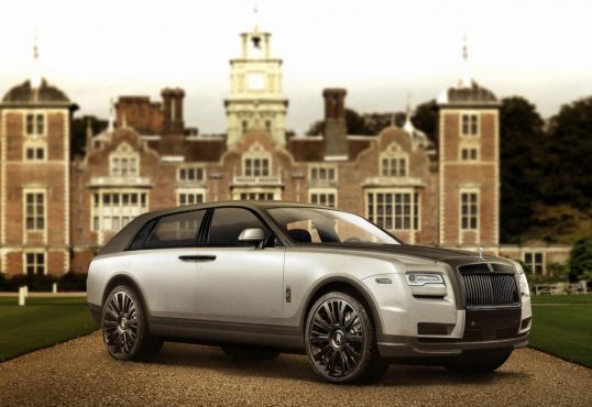 Rolls-Royce Cullinan Artist Rendering