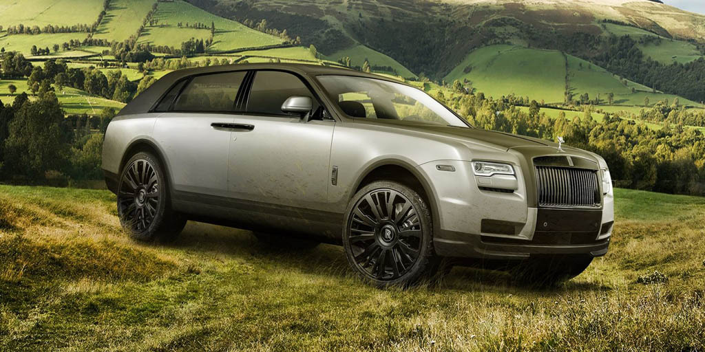 Rolls-Royce Cullinan Artist Rendering