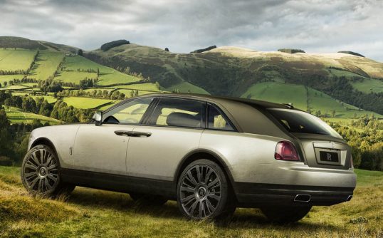 Rolls-Royce Cullinan Artist Rendering