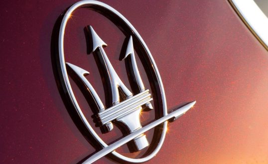 2008 Maserati GranTurismo C-pillar badge