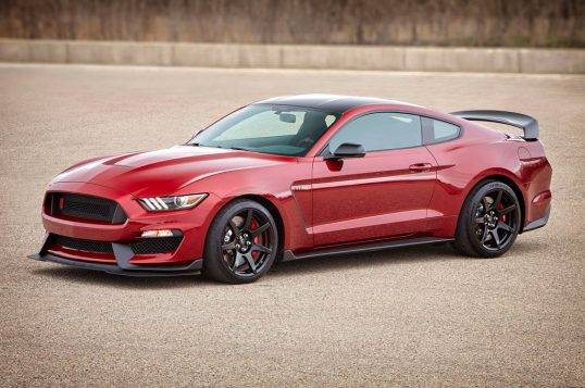 2017 Ford Shelby GT350R in Ruby Red Metallic