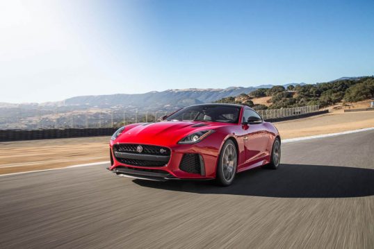 2017-jaguar-f-type-svr-front-three-quarter-in-motion-02