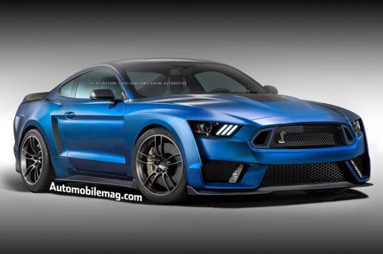 رندری از شلبی ماستنگ GT500