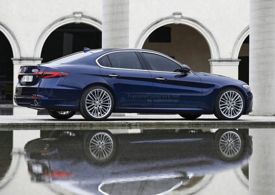 Alfa Romeo Alfetta Rendering