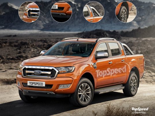 Ford Ranger 2018 Rendering