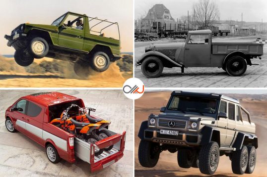 history-of-mercedes-pick-ups