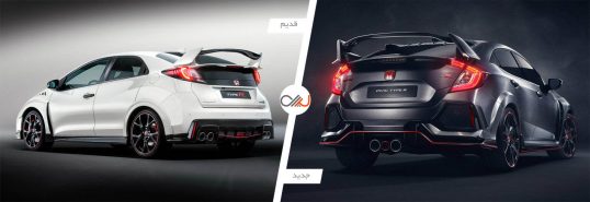 honda-civic-type-r-old-vs-new-rear