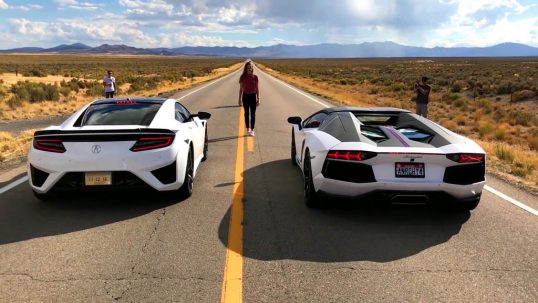 nsx-versus-aventador-race