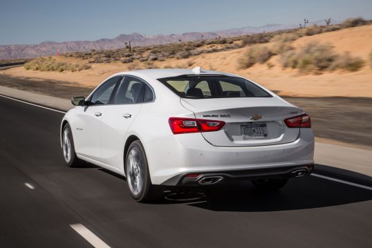 2016-chevrolet-malibu-20t-premier-rear-three-quarter-in-motion