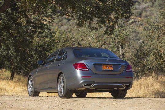 2017-mercedes-benz-e300-rear-three-quarter