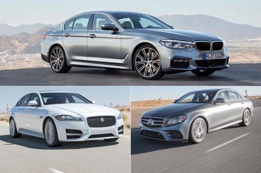 bmw-5-series-jaguar-xf-and-mercedes-benz-e-class