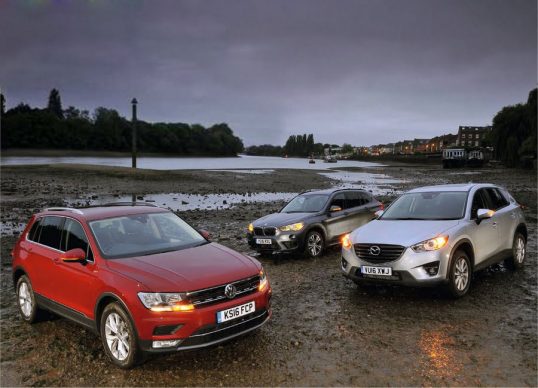 bmw-x1-vs-mazda-cx-5-vs-volkswagen-tiguan