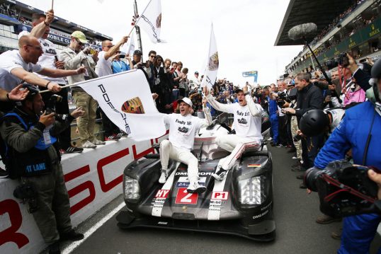 Porsche Team: Romain Dumas, Marc Lieb (l-r)