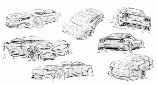 s550-mustang-sketches