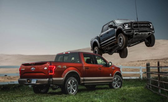 2017 Ford F-150 King Ranch EcoBoost 4x4 & Ford F-150 Raptor