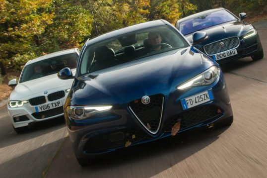 Alfa Romeo Giulia vs Jaguar XE vs BMW 3 Series