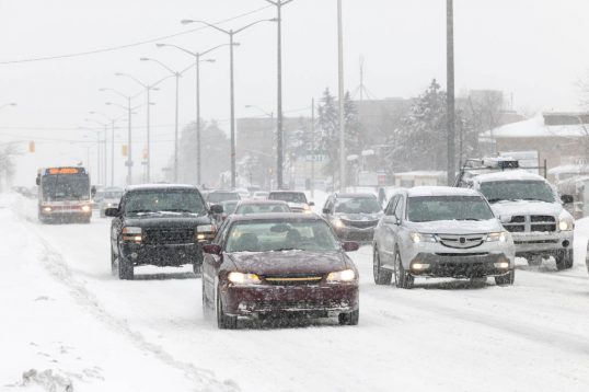 Winter driving