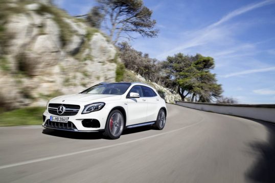 Facelifted Mercedes-Benz GLA