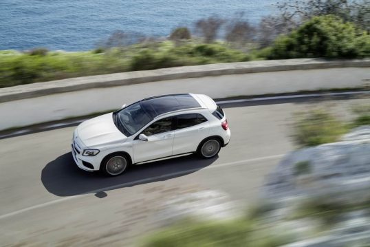 Facelifted Mercedes-Benz GLA