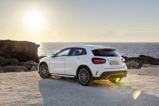 Facelifted Mercedes-Benz GLA