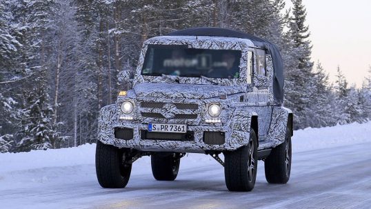 2018-mercedes-g-class-4x4-pickup-spy-photo