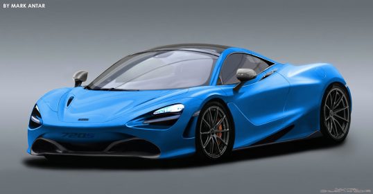 McLaren 720S Rendering