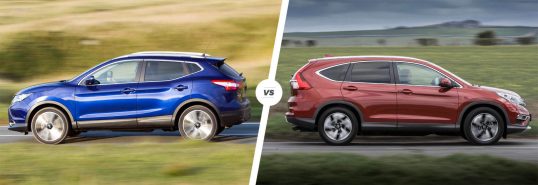 nissan-qashqai-vs-honda-cr-v-driving