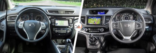 nissan-qashqai-vs-honda-cr-v-interior