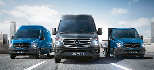 The new Mercedes-Benz Sprinter 2013