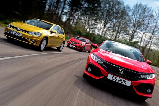 honda-civic-vs-volkswagen-golf-vs-renault-megane