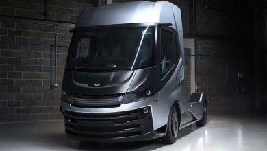 کامیون هیدروژنی الکتریکی / hydrogen-electric truck