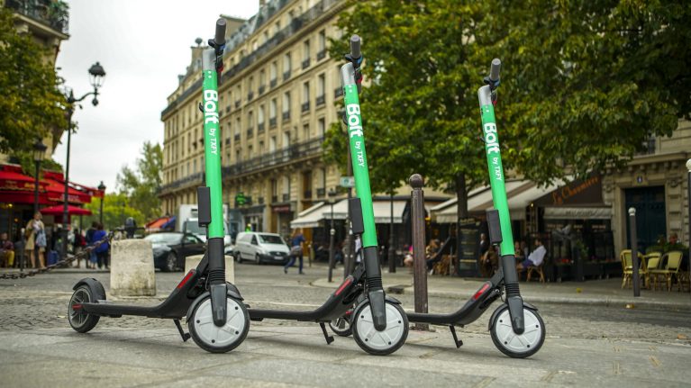 اسکوترهای برقی پاریس