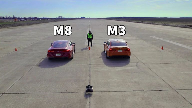 درگ بی ام و M3 G80 و M8