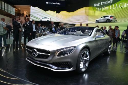 Mercedes-Benz Concept S-Class Coupe live in Frankfurt 