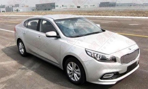 Kia K4 production version spy photo