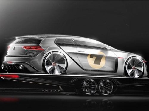 Volkswagen Studie ?Design Vision GTI?