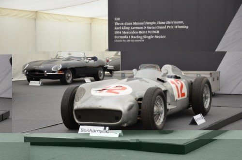 1954 Mercedes W196R Formula 1 race car