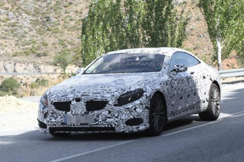 2014 Mercedes-Benz S63 AMG Coupe spy photo