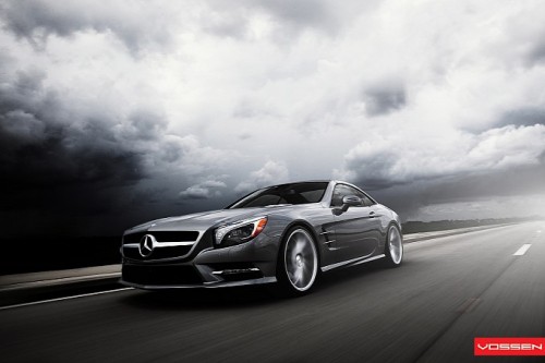 New Mercedes SL 550 Gets Custom Vossen CVT Wheels