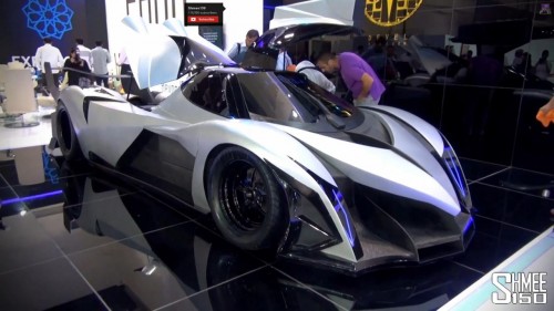 Devel Sixteen unveiled at Dubai Motor Show