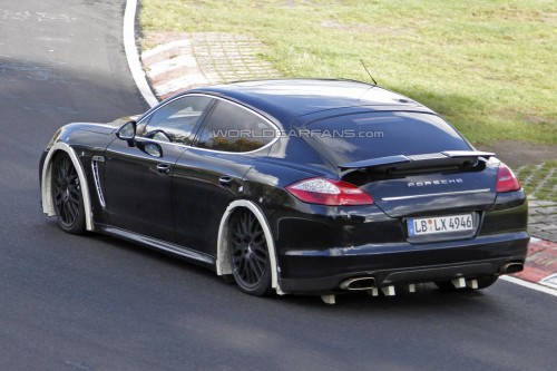 2016 Porsche Panamera mule spy photo