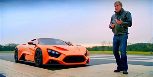 envo ST1 with Jeremy Clarkson on Top Gear
