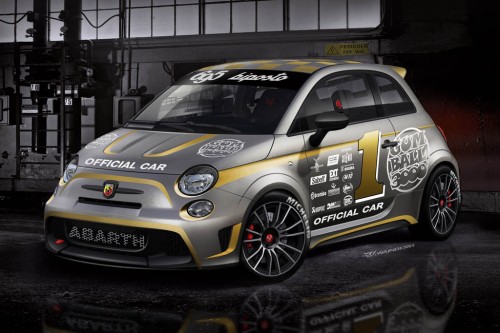 Abarth 695 Biposto Gumball official car