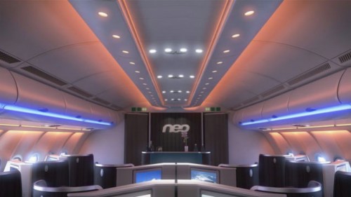 Airbus A330 NEO cabin